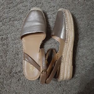 Franco Sarto Ankle Strap Espadrille Sandals
